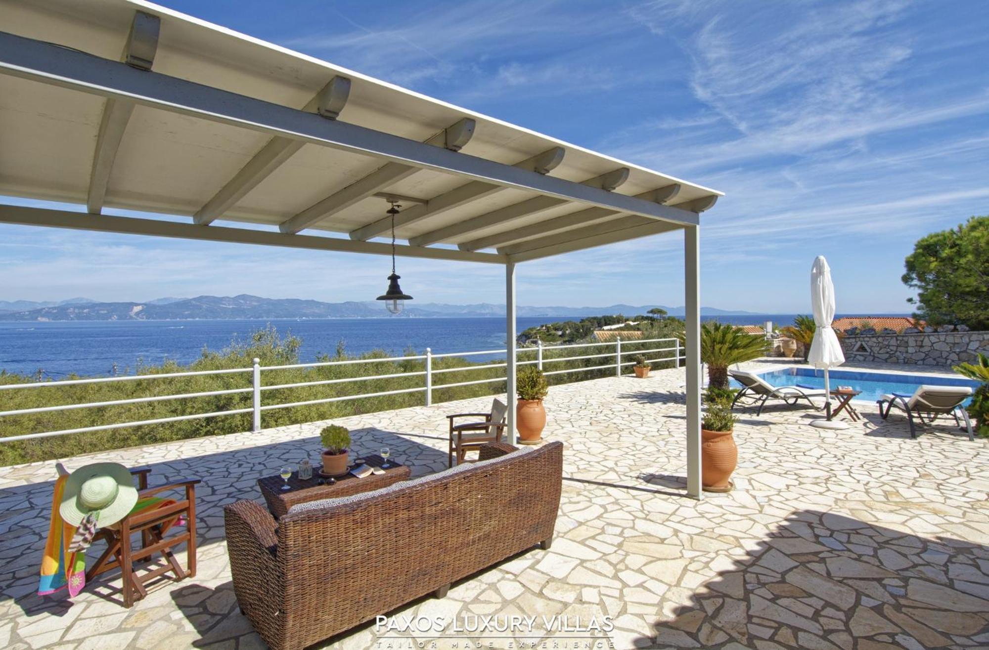 Blue Horizon Otel Gaios Dış mekan fotoğraf